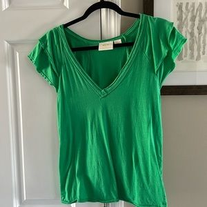 Maeve flutter sleeve Shirt